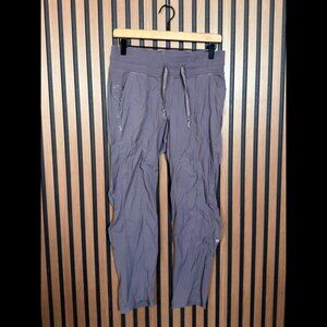 Lululemon Dance Studio Pants 8 / M Womens Purple Drawstring High Waist *READ